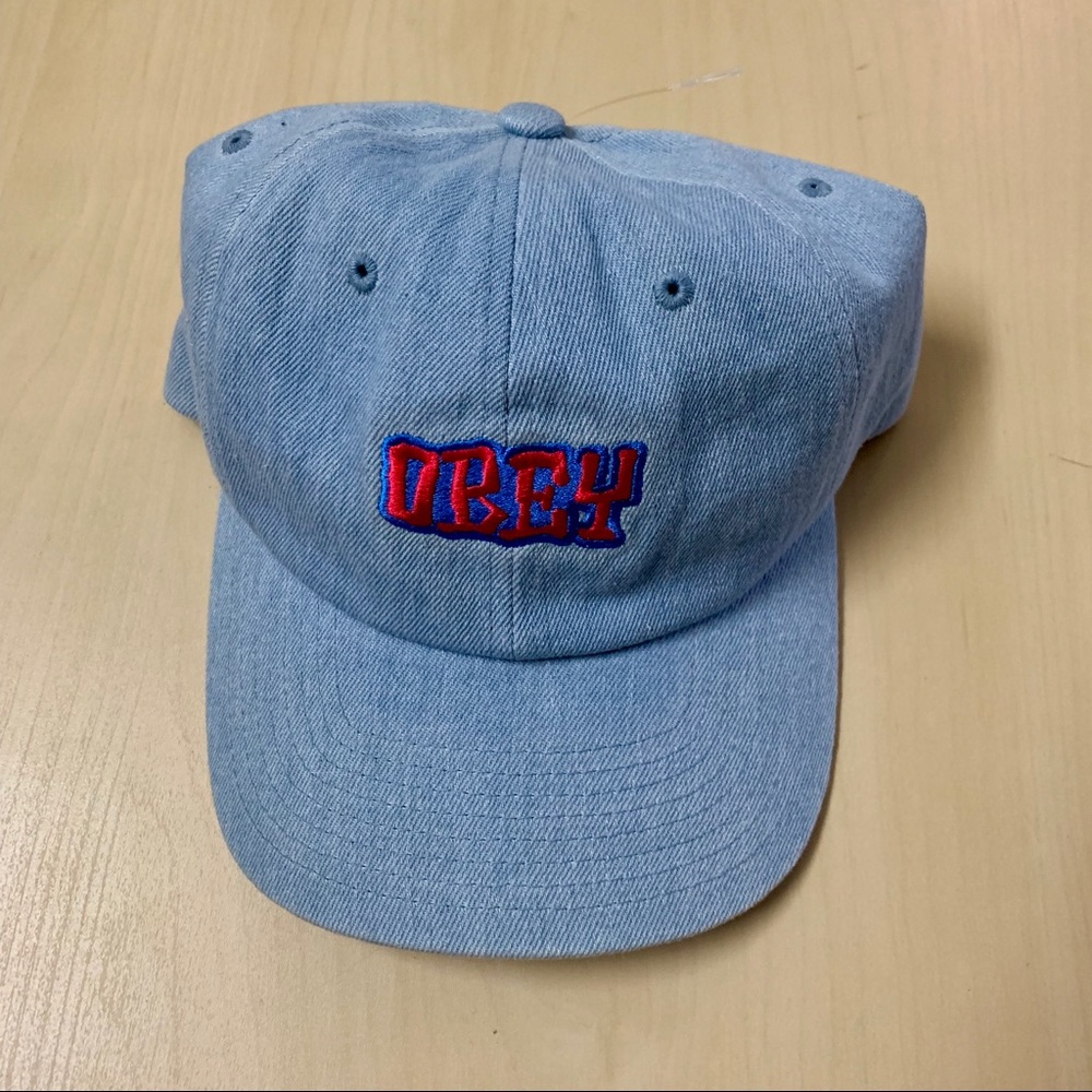 New Obey Better Days Dad Hat Blue SnapBack OS
